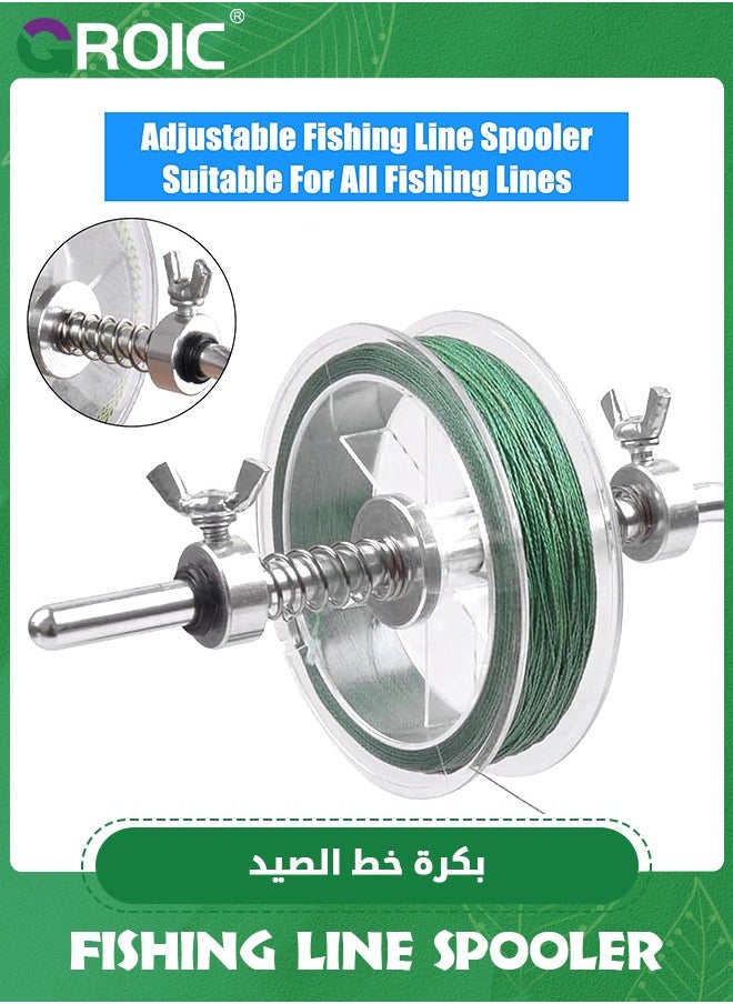 GROIC - Fishing Line Spooler for Spinning Reel, Fishing Line Winding Spooler, Fishing Real Line Spooler, Fishing Line Spool Winder, Fishing Line Spooling Accseeories, Line Spooler - Image 1