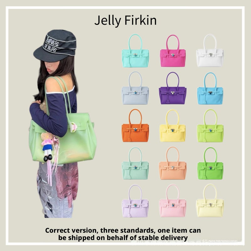 Jelly Firkin PVC Tote Bag - Image 1