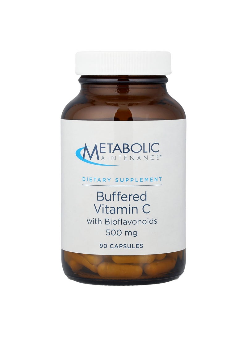 Metabolic Maintenance Buffered Vitamin C with Bioflavonoids, 90 Capsules