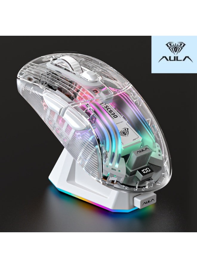 أولا اللاسلكي الثالث الفحص المزيف الكهربائي الماوس التنافسية الشفافة - Image 1