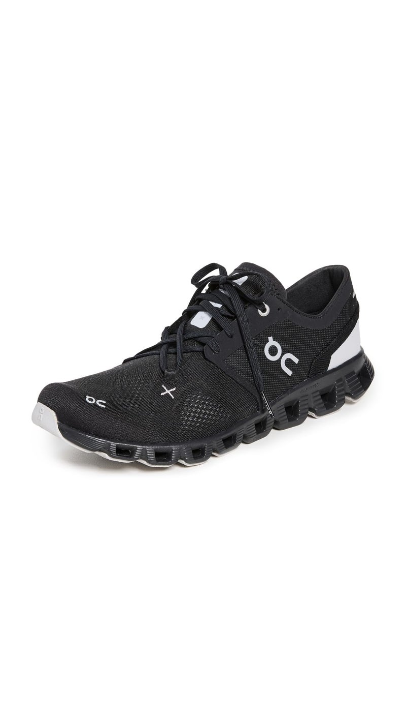 On Women's Cloud X 3 Sneakers, Black, 9.5 Medium US - Image 5