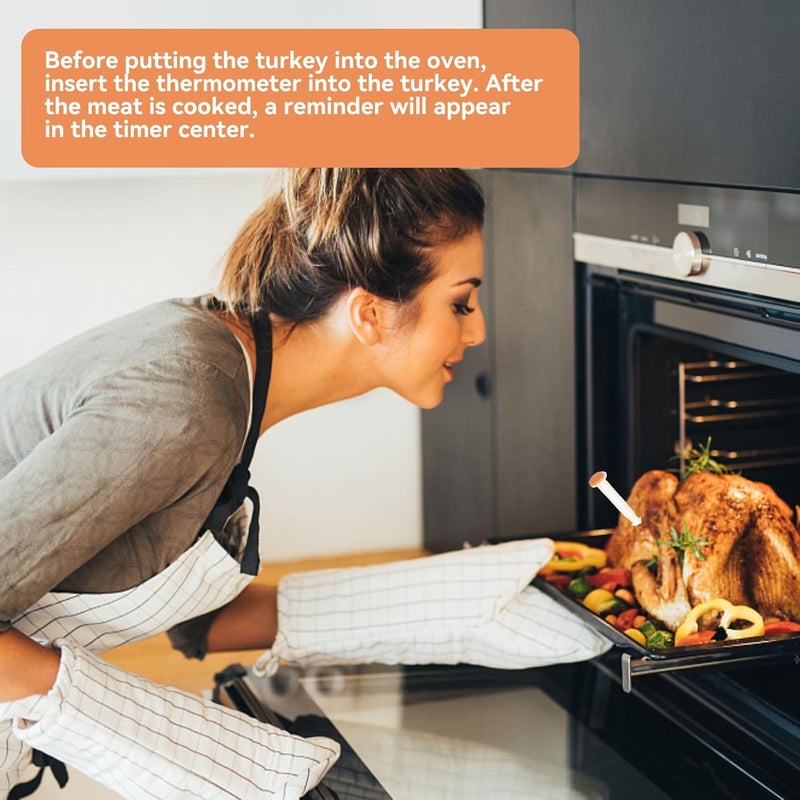 klarako 20pcs Turkey Timer, Pop Up Cooking Thermometer for Oven Cooking Poultry Turkey Chicken Meat Beef - Image 4