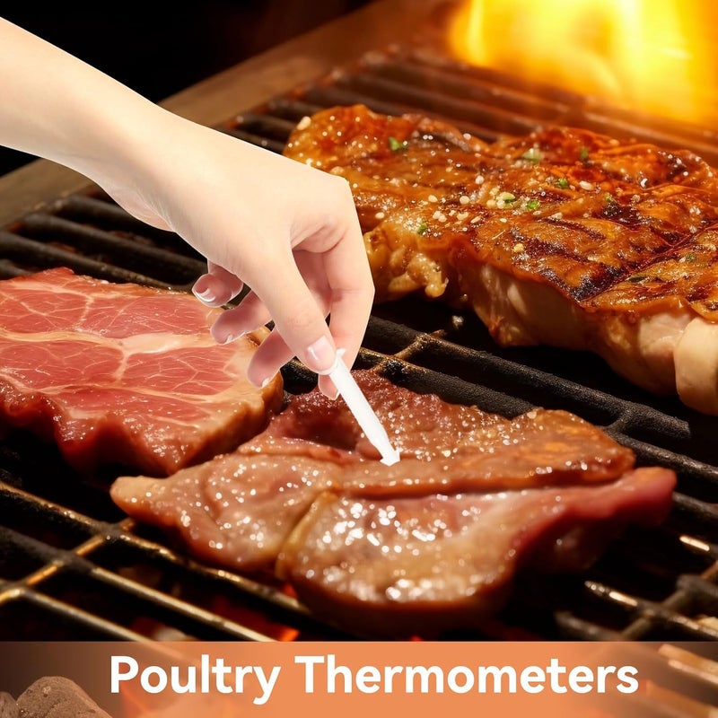 klarako 20pcs Turkey Timer, Pop Up Cooking Thermometer for Oven Cooking Poultry Turkey Chicken Meat Beef - Image 2