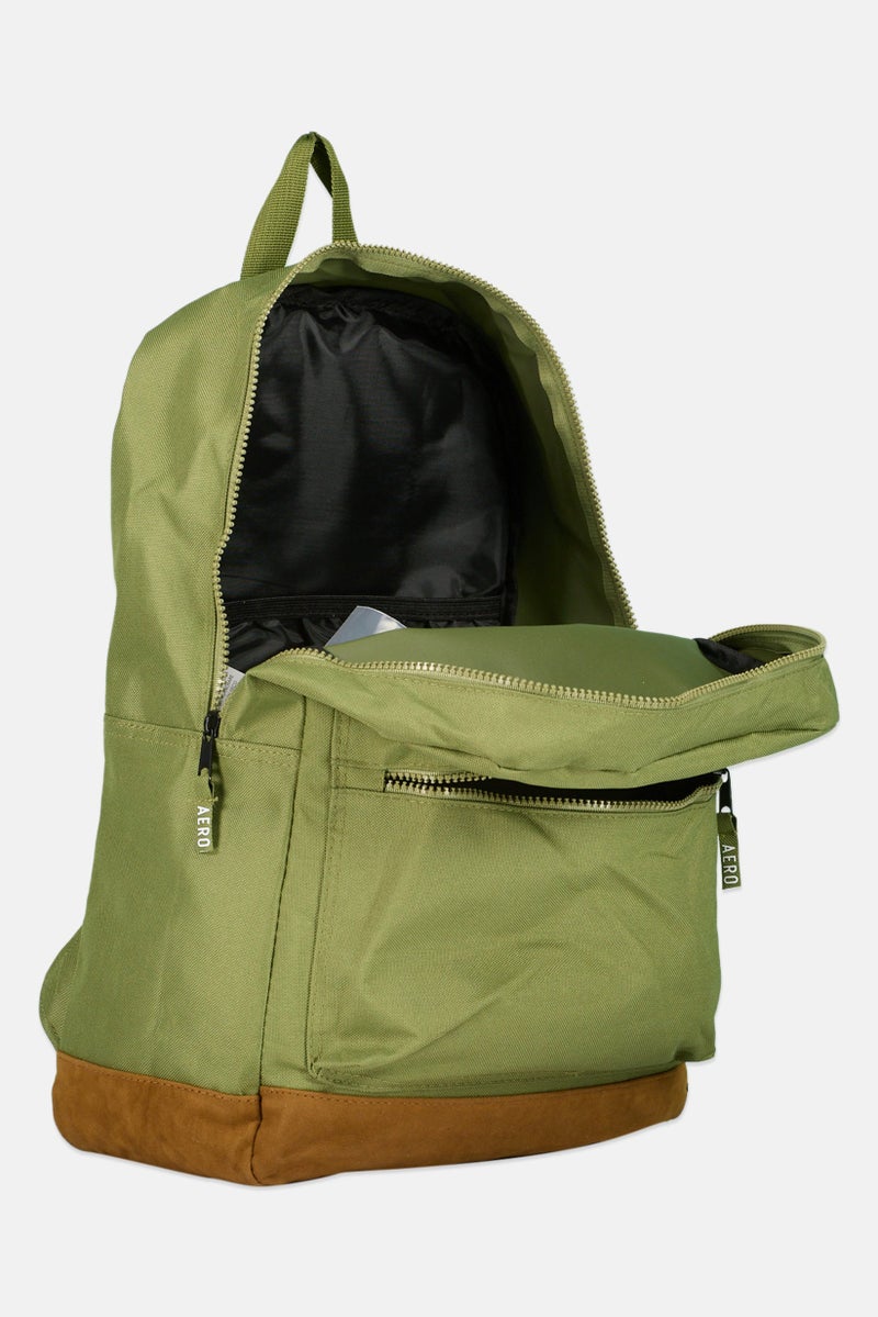 Women Brand Logo Back Pack 29 L x 43 H x 14 W cm, Olive