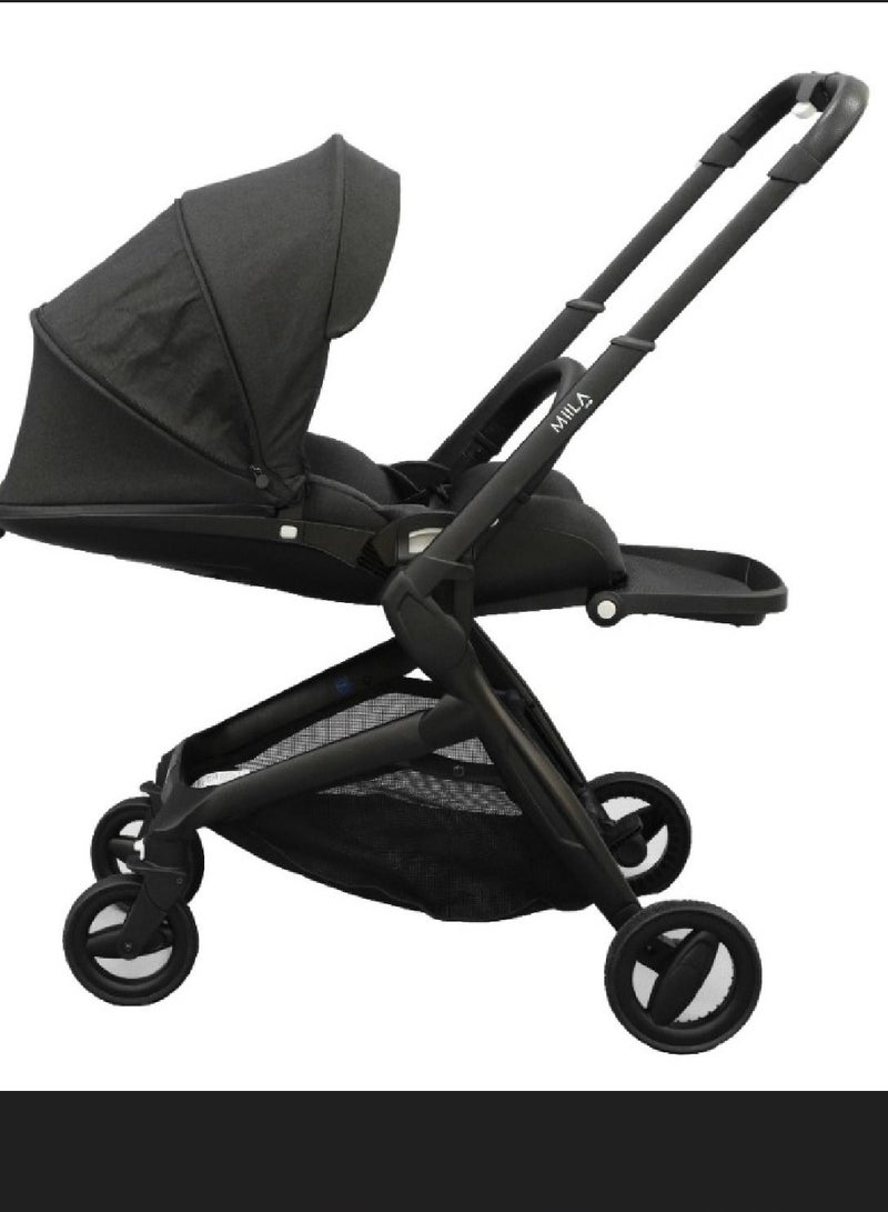 MIILA Stroller Black colored - Image 3