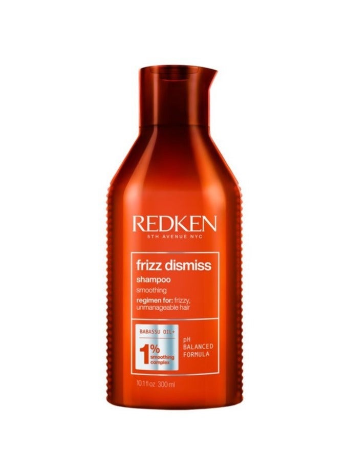 Redken Frizz Dismiss Shampoo Frizzy, Unmanageable Hair 300ml - Image 1