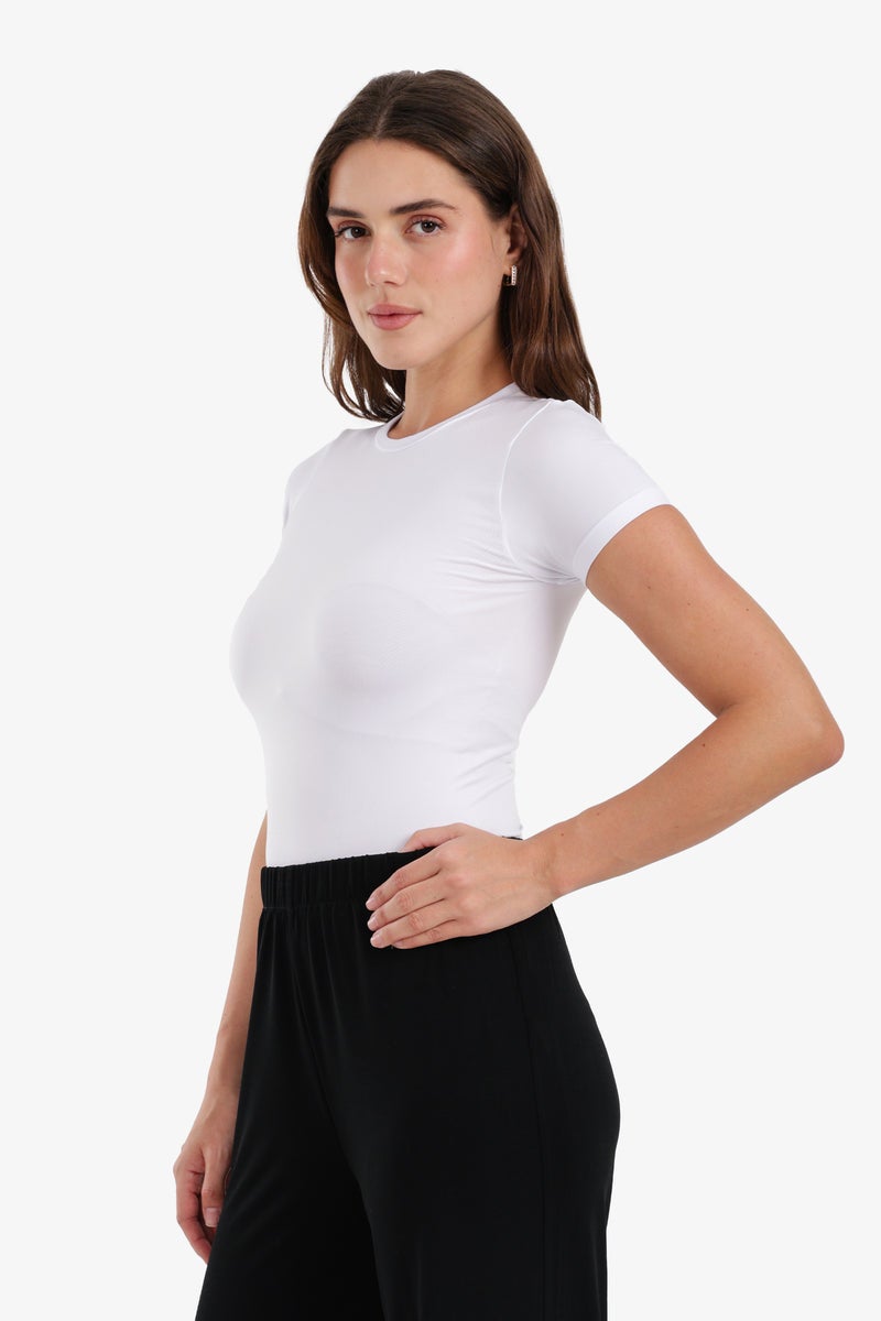 Carina Round Neck Basic Top - Image 3