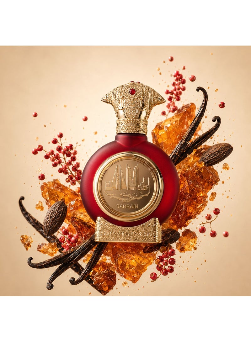 Taif Al Emarat Bahrain Eau de Parfum 75ml, Unisex Arabic Perfume, Long Lasting Vanilla Amber Fragrance with Sandalwood - Image 5
