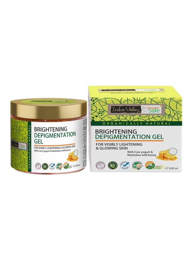 Indus Valley Brightening Depigmentation Gel, Visibly Lightening & Glowing Skin, 100Ml - Image 1