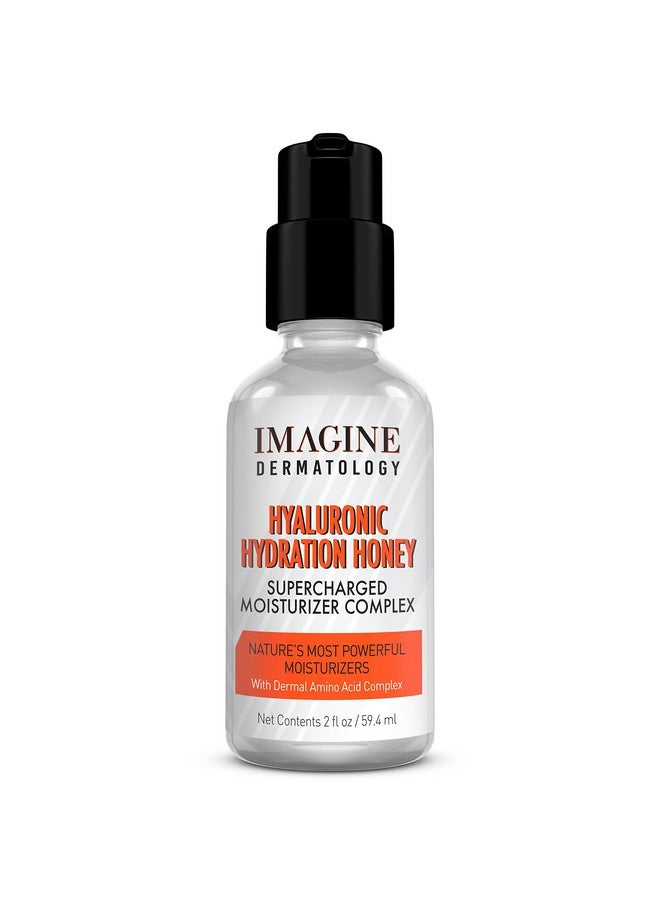 Imagine Dermatology - Hyaluronic Hydration Honey Concentrated Hyaluronic Acid Serum With Super Charged Moisturizers Natural Moisturizing Factors Amino Acid Complex 2 Fl Oz 59.4 Ml (2 Fl Oz) - Image 1