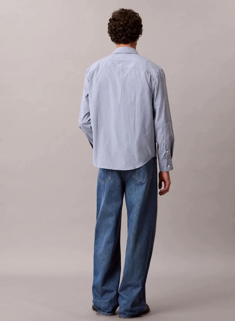 Calvin Klein CK BOULDER BLUE Baggy Jeans for Men | Best Price UAE