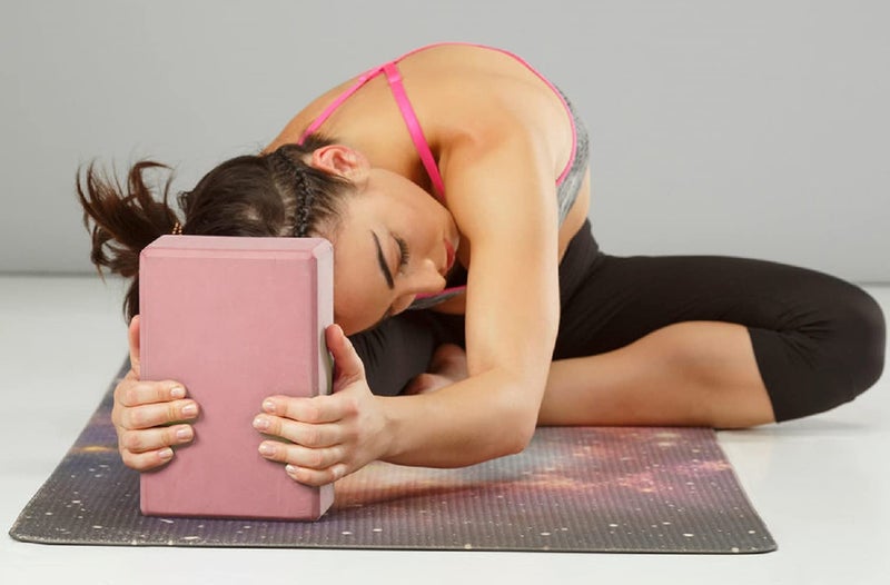 Bodylastics Yoga Blocks Set of 2 High Density EVA Foam Non-Slip Workout Bricks to Improve Poses Balance Flexibility Support Strength Training Exercise - Image 3