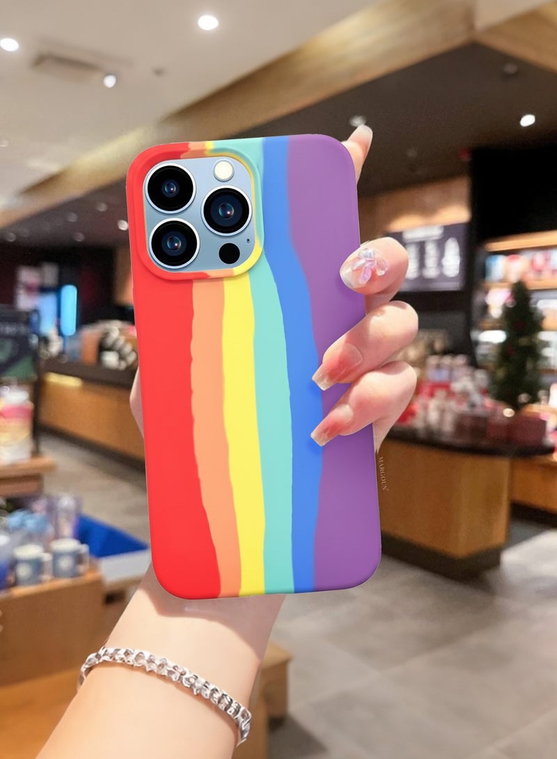 CATANES غطاء سيليكون لجهاز آيفون 13 برو ماكس، غطاء خلفي متين ومقاوم للخدوش - Image 1