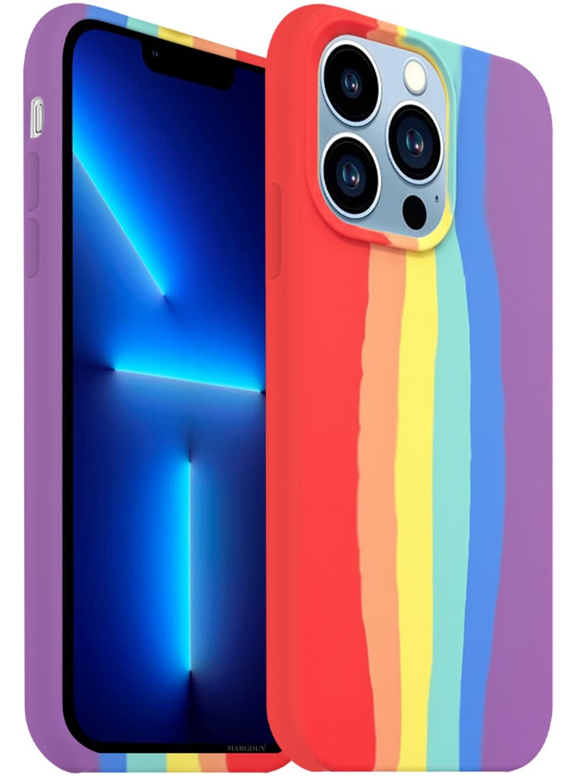 CATANES غطاء سيليكون لجهاز آيفون 13 برو ماكس، غطاء خلفي متين ومقاوم للخدوش - Image 2