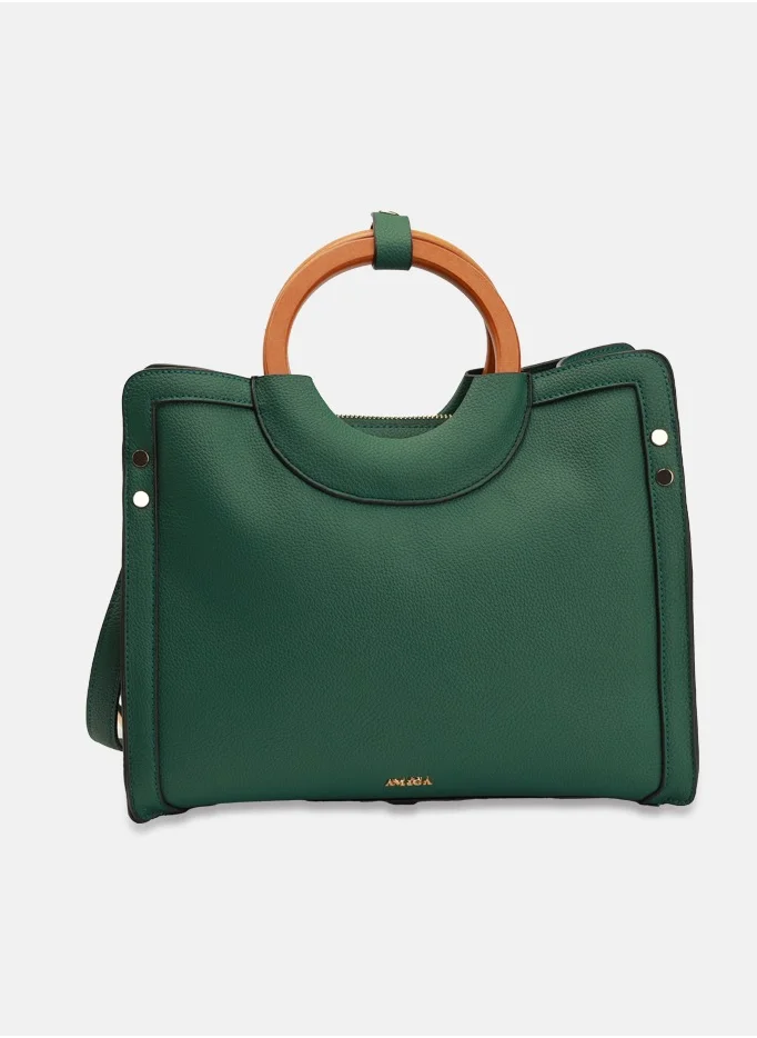 AMICA Sapphire Women's Satchel Handbag -Green