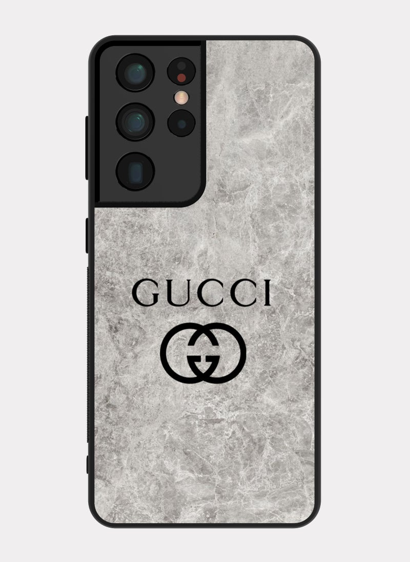 PXLAAT Samsung Galaxy S21 Ultra case cover Gucci - Image 1