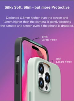 VRS Design Milky Bow iPhone 14 PRO Silicone Case Cover - Midnight  - Image 5