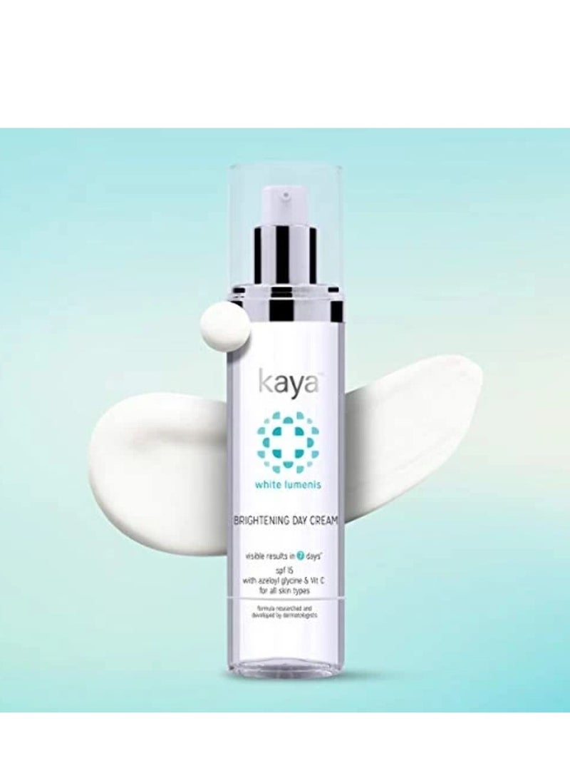 Kaya Clinic Brightening Day Cream 50ml with Vitamin C Azelaic Acid All Skin Types - Image 3