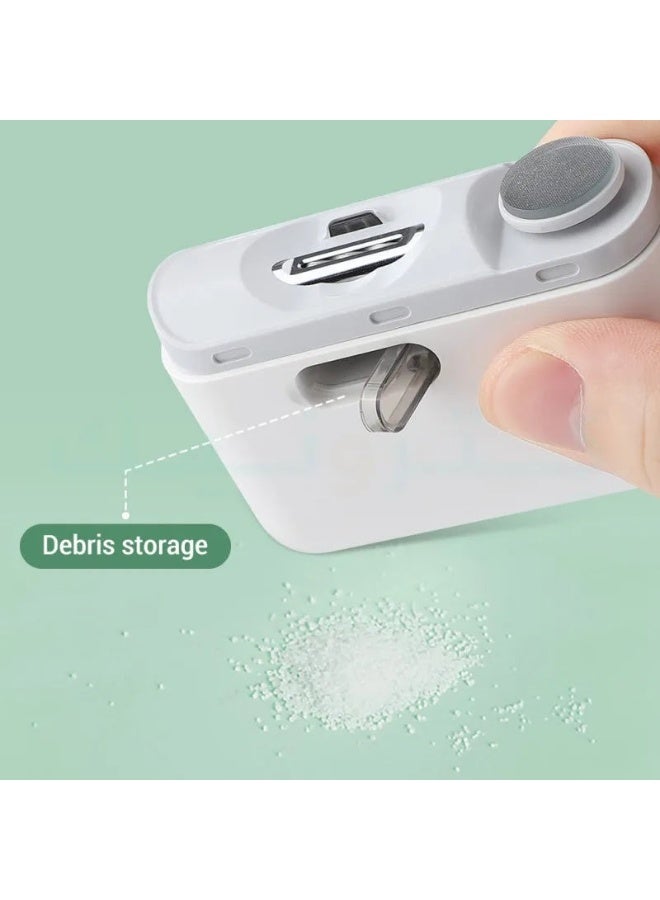 Lutors Electric Nail Clipper with Built-in Nail Catcher – Safe & Easy Trimming  Rechargeable Electric Nail Clipper | Safe Automatic Nail Trimmer for Adults & Kids  Electric Nail Clipper Machine with LED Light & Nail Storage – Painless Trimming - Image 3