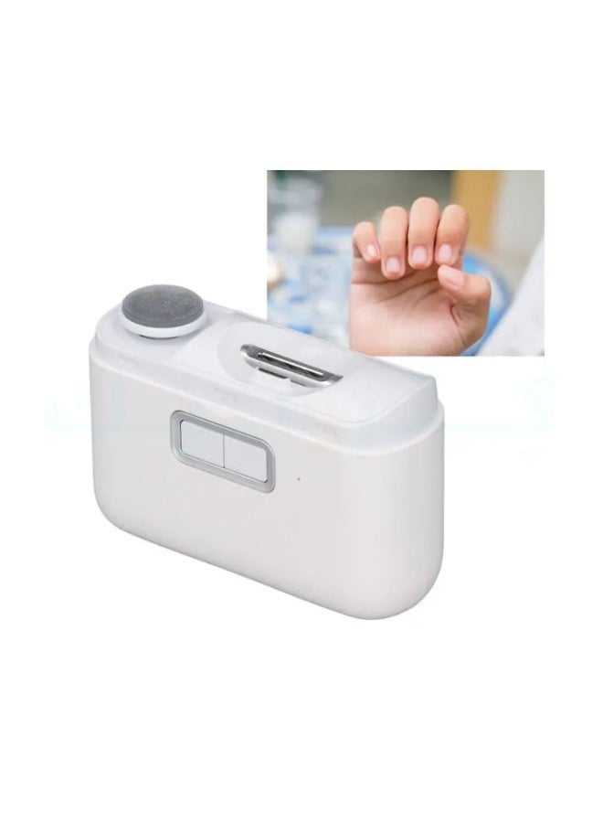 Lutors Electric Nail Clipper with Built-in Nail Catcher – Safe & Easy Trimming  Rechargeable Electric Nail Clipper | Safe Automatic Nail Trimmer for Adults & Kids  Electric Nail Clipper Machine with LED Light & Nail Storage – Painless Trimming - Image 5