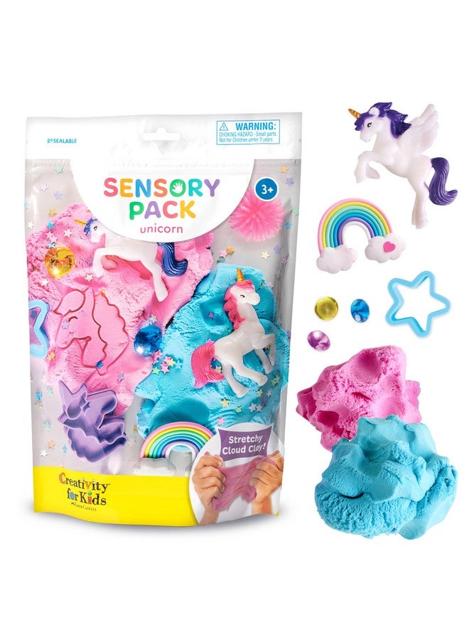 Creativity for Kids Sensory Pack: Unicorn - Sensory Toys for Toddlers Ages 3-4+, Unicorn Gifts for Girls, Toddler Activities and Sensory Bin Fillers - Image 1