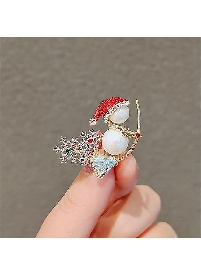 Small Brooch Bow Anti-Walking Brooch high-Grade Chest no-sew Shirt Anti-Walking Buckle Hundred Match pins for Backpacks Bags Jackets Hoodies Hats-47# - Image 2
