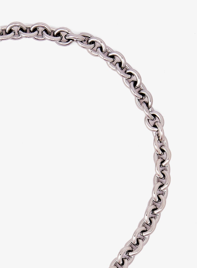 GUESS Vintage Guess Logo Necklace - Image 3