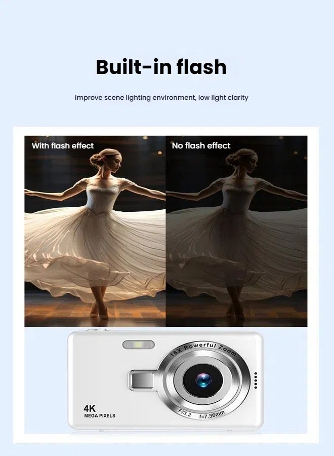 CCD student entry-level high-definition dual-recording digital camera home children's camera small mini camera - Image 4