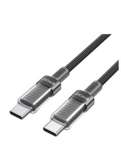 BWOO Bwoo Charging & Data Cable   USB-C to USB-C cable PD 60W nylon braided 1M for Iphone, Ipad & Android  - Image 2