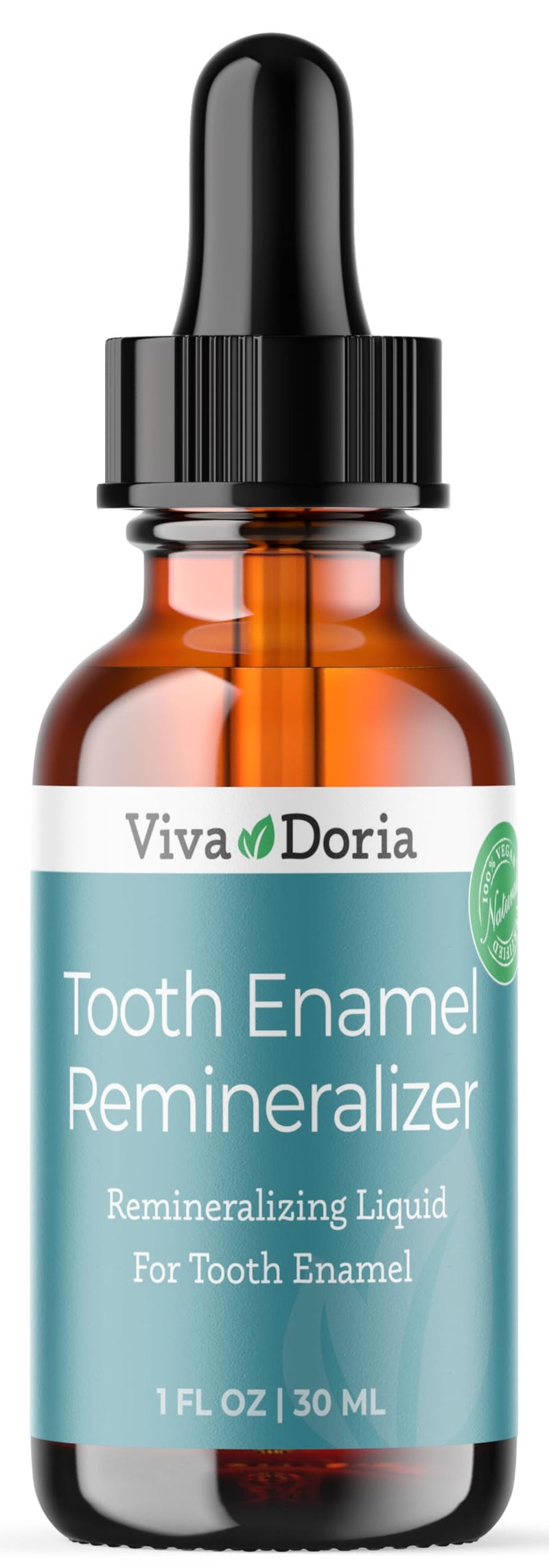 Viva Doria Tooth Enamel Remineralizing Liquid Protects Tooth Enamel and Helps Keep Gum Healthy 1 fl oz