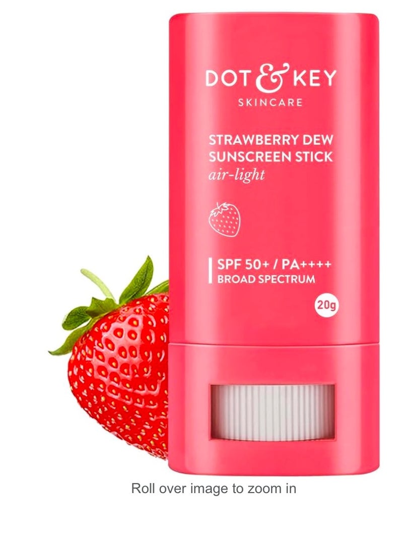 Dot & Key Dot & Key Strawberry Dew SPF 50 Sunscreen Stick On-the-Go  - Image 1