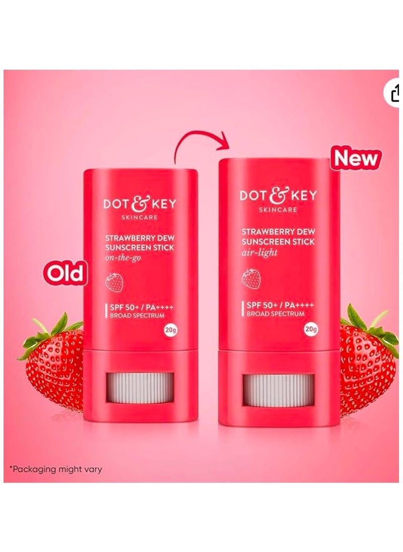 Dot & Key Dot & Key Strawberry Dew SPF 50 Sunscreen Stick On-the-Go  - Image 2