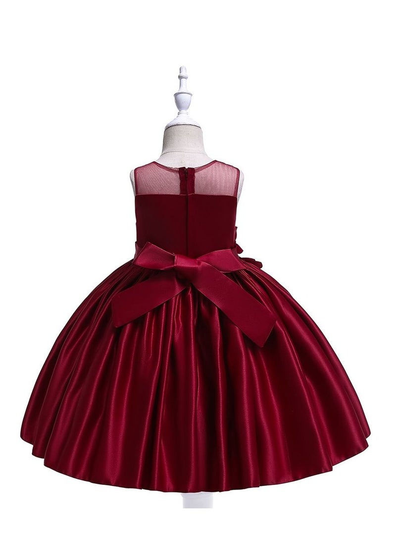 Flower Embellished Princess Dress - Image 3