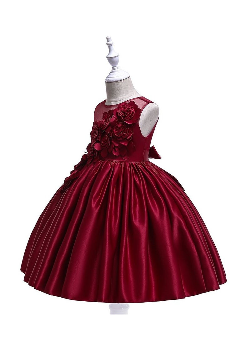 Flower Embellished Princess Dress - Image 2