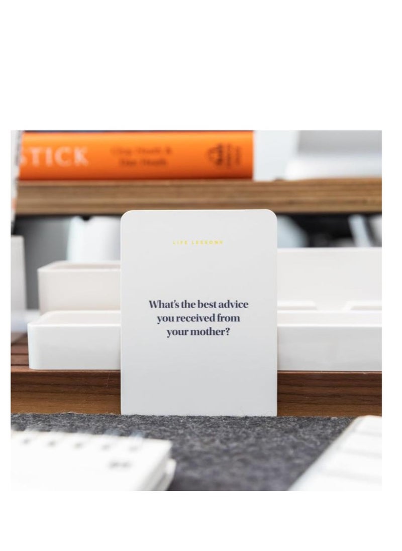 Y&D - Conversation Starter Icebreaker Deeper Talk Deck by BestSelf ― Powerful Conversation Cards To Grow And Strengthen Relationships By Cultivating Open Engaging And Meaningful Interactions ― 150 Prompts - Image 1