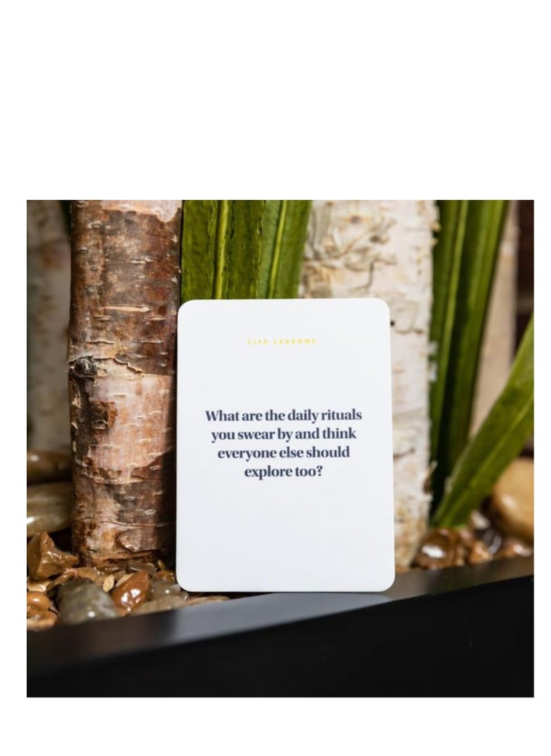 Y&D - Conversation Starter Icebreaker Deeper Talk Deck by BestSelf ― Powerful Conversation Cards To Grow And Strengthen Relationships By Cultivating Open Engaging And Meaningful Interactions ― 150 Prompts - Image 1