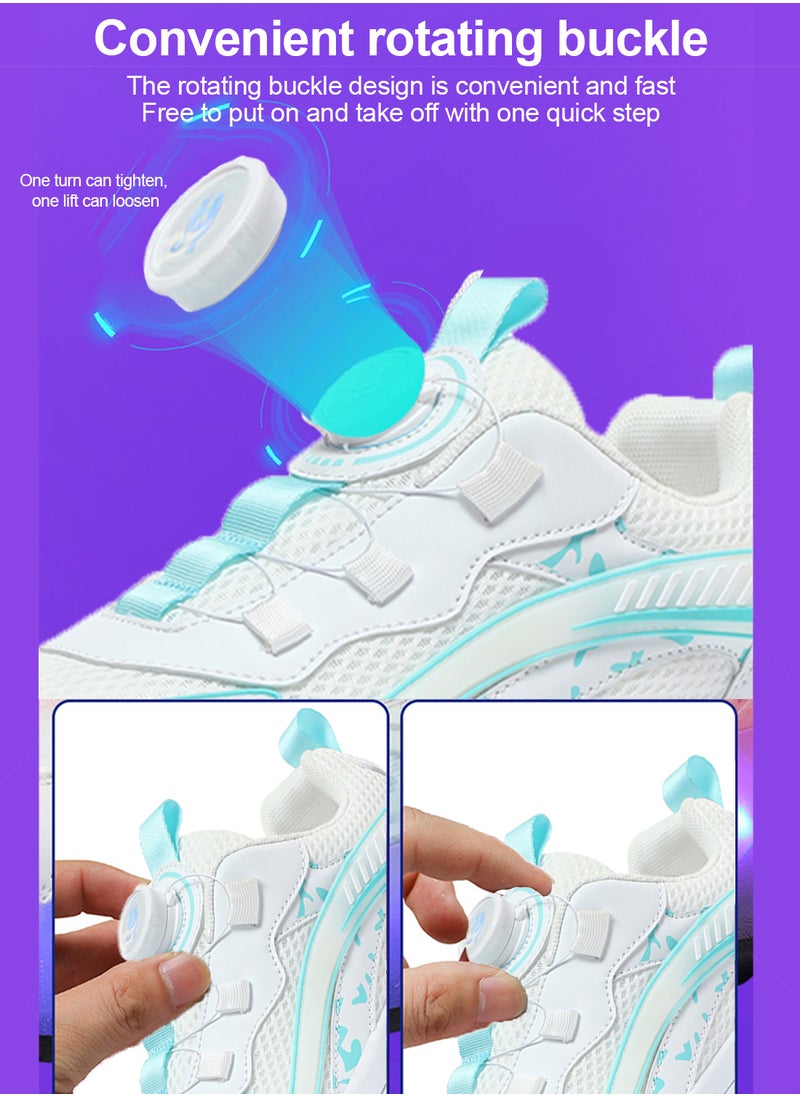 MaBaby Kids Roller Skate Shoes Fashion With Four Wheels Sport Sneaker Outdoor for Kids For Boys Girls  - Image 4