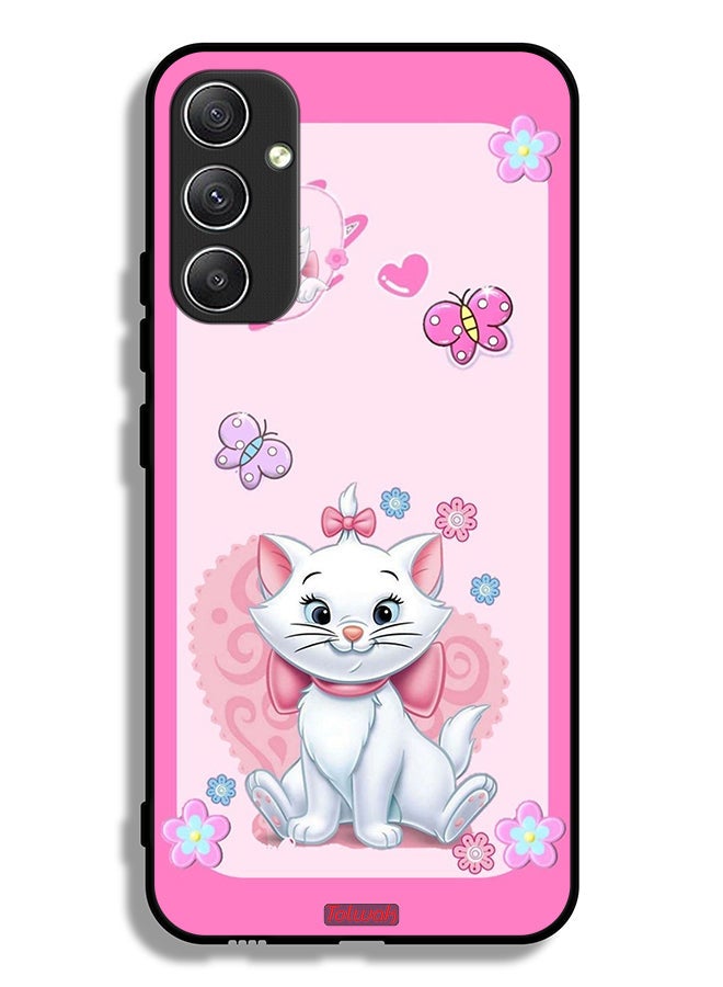 Tolwak غطاء واقي لهاتف سامسونج جالاكسي A34 5G بشكل قطة لطيفة - Image 1