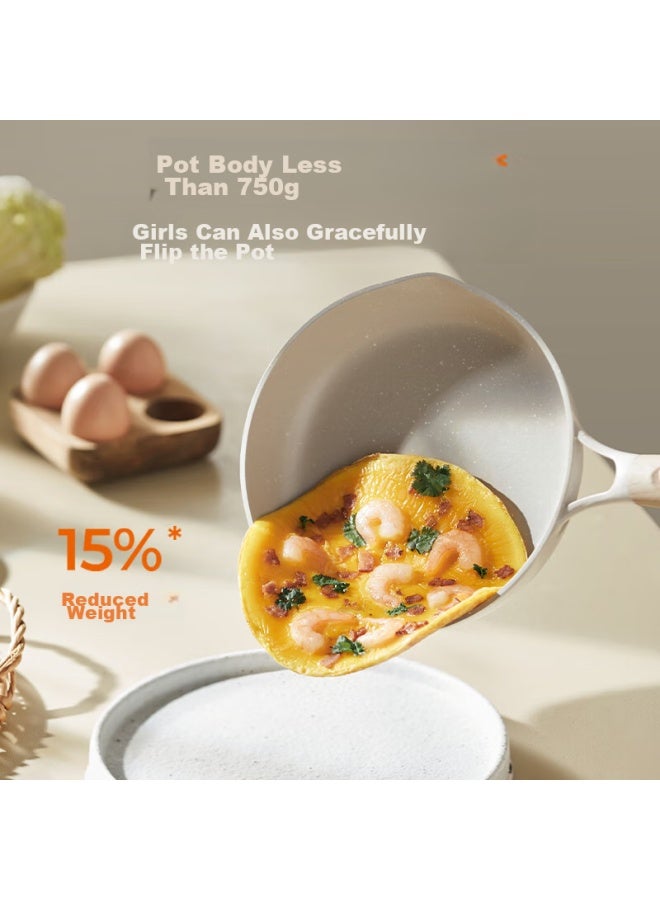 Joyoung Non-stick Frying Pan, Breakfast Pan, Oil-gathering Steak Pan, Suitable For Home And Stove Use, 26cm - Image 4