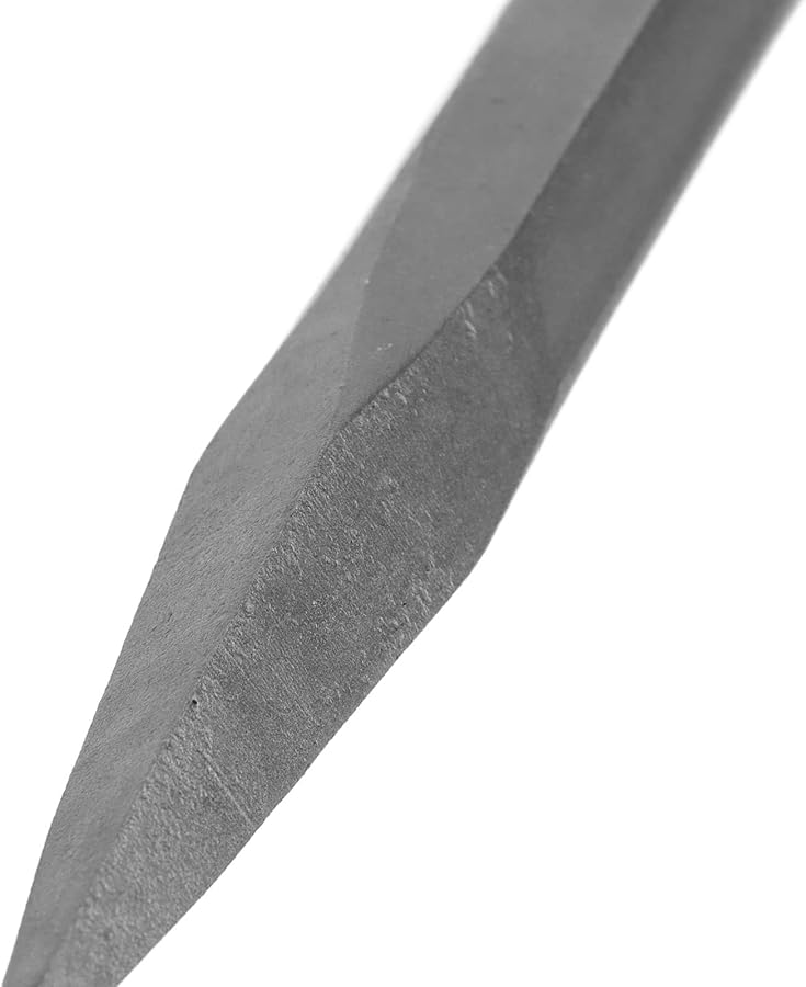 Point Grooving Chisel Durable Steel Bit for Masonry Concrete Tile Removal Hex Shank Drill Tool - Image 5