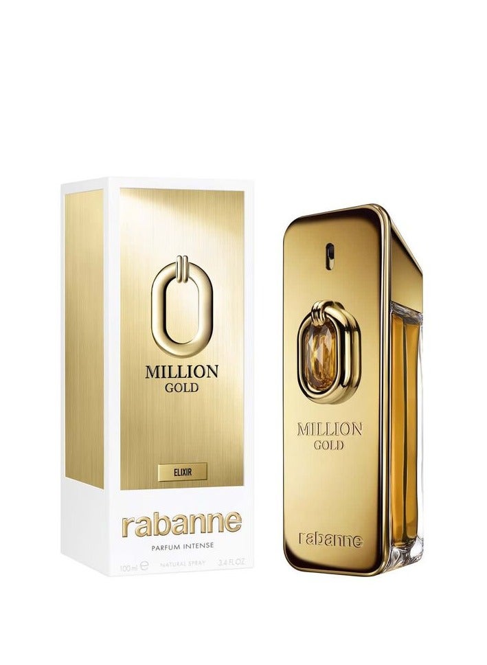 paco rabanne Million Gold Elixir for Men Parfum Intense 100ml - Image 1
