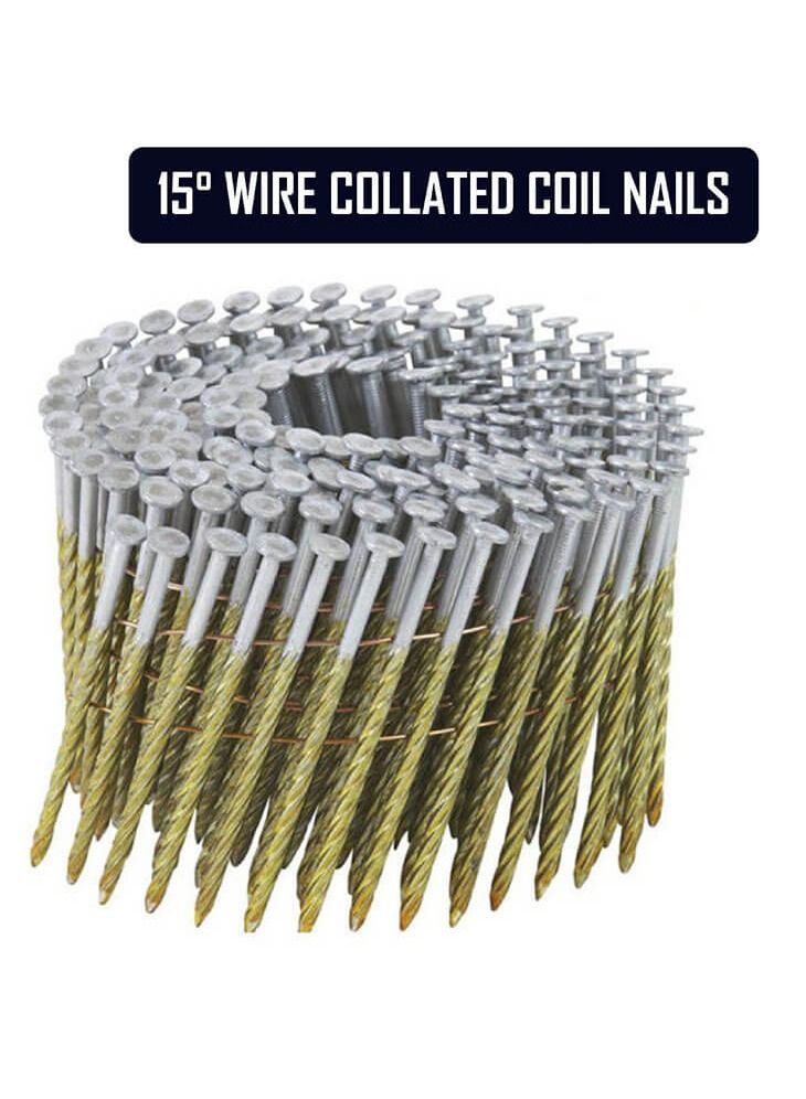 Everwin Pneumatic Coil Nailer 57mm - PN57B - Image 3