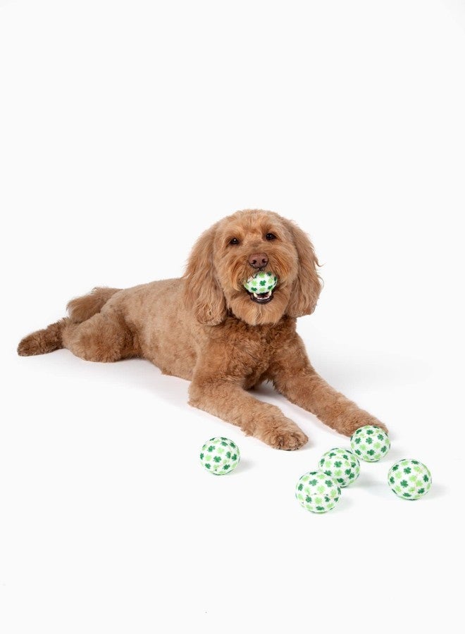Midlee St. Patrick's Day Shamrock Dog Tennis Balls (Regular) - Image 4