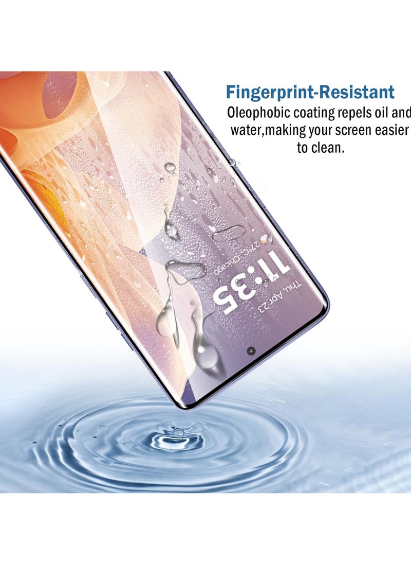 2 Pack for Motorola Moto Edge 60 Fusion Screen Protector,HD Tempered Glass,3D full Coverage,9H Hardness,Anti-Scratch,Bubble Free