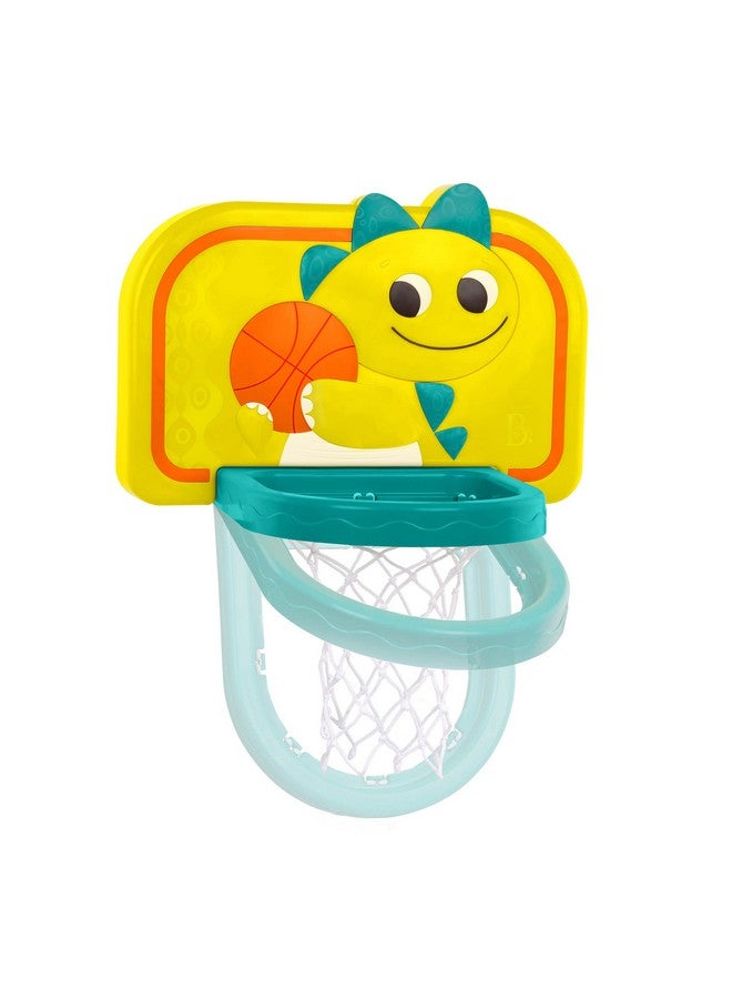 B. toys - Hanging Basketball Net - Adjustable Height - Mini Ball & Air Pump - Sports Toys & Active Play - 3 Years + - Dinosaur Dribbler - Image 5