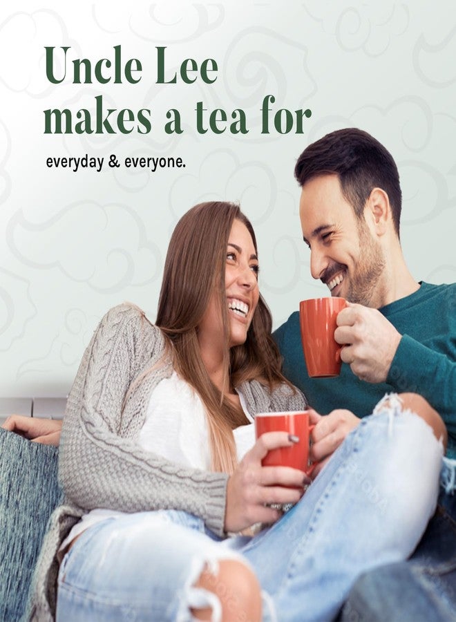 Uncle Lee's Tea Uncle Lee’s Organic White Tea - Premium Tea for Everyday Wellness, Low Caffeine, Antioxidant-Rich White Tea Bags, Individually Wrapped, 100 Count - Image 3