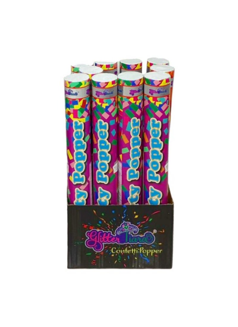 Confetti Paper Poppers Cheerful Sprinkles Enhancing Celebrations 