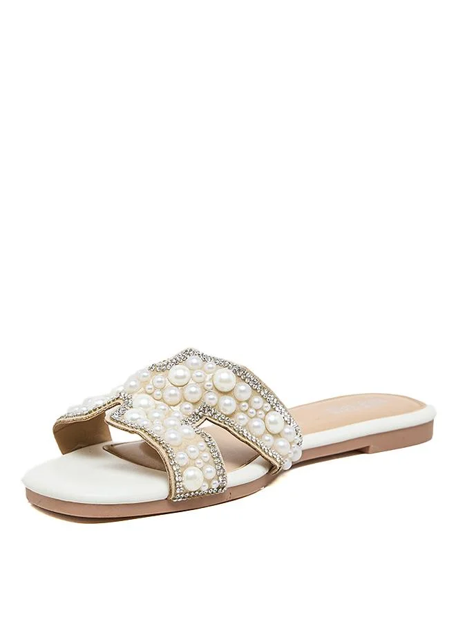 Nine West NINEWEST SF1042 01 SANDALS WHITE