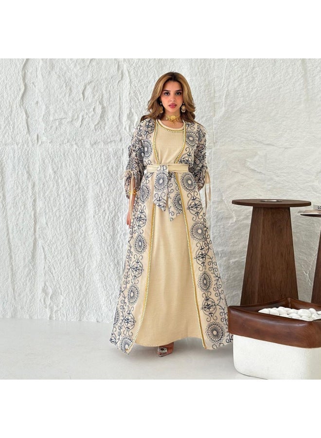 Muslim women's long robe dress - Image 1