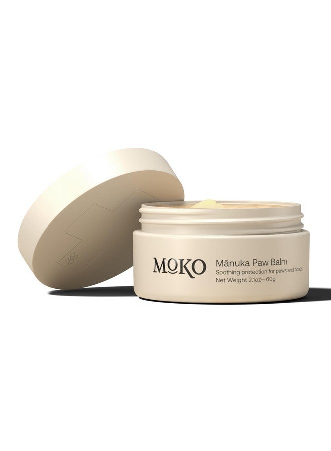 MoKo - Dog Paw Wax 60 g (2.1 oz) - Moisturizing Dog Paw Balm with Manuka Honey - Creates Barrier That Protects and Heals Dry Cracked Paws & Noses - Made with Natural Beeswax - Image 1